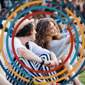 women in crowd - cmf