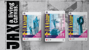 social media posts - sculptures