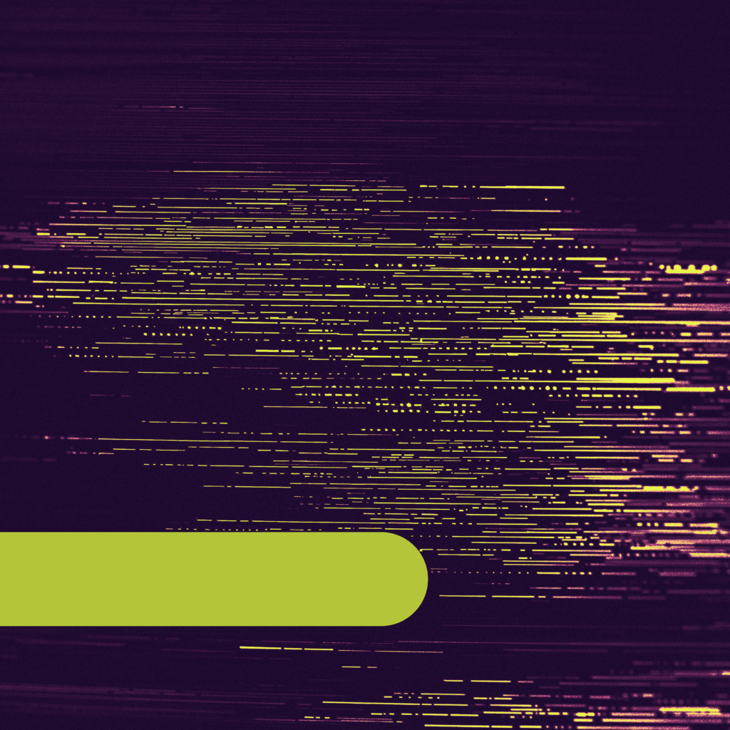 rough glitch background with pill shaped bar
